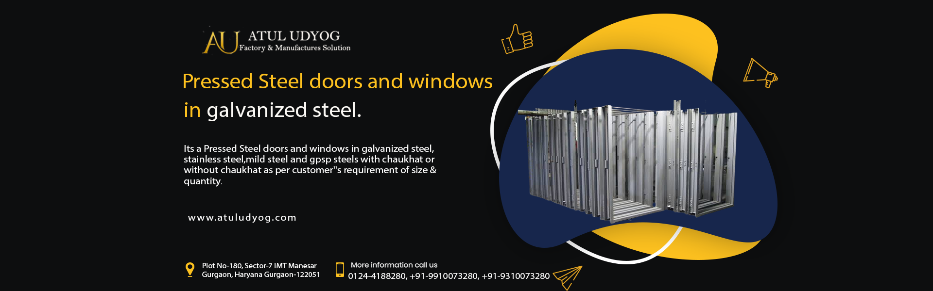 Pressed Steel Doors & Windows